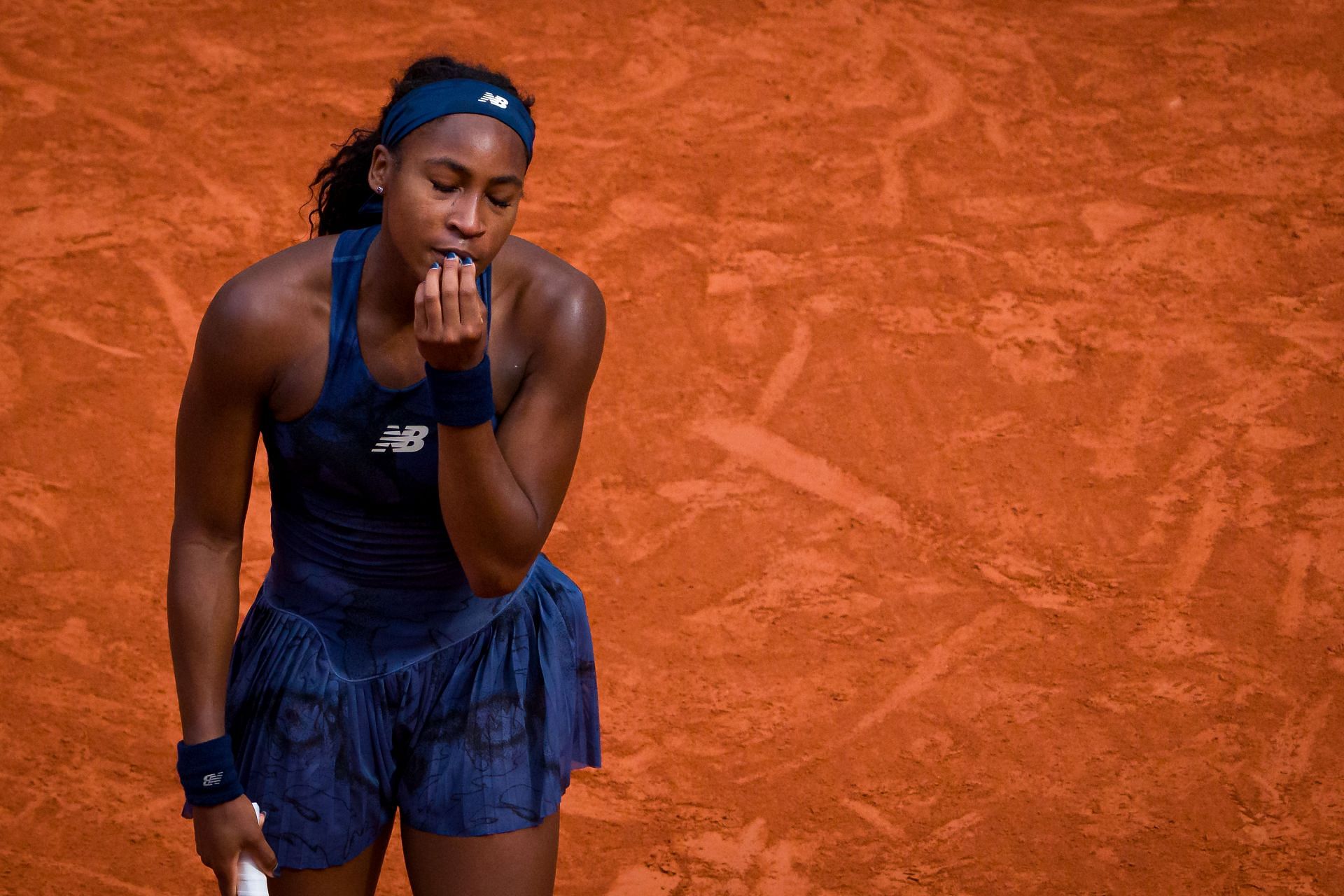 Coco Gauff pictured at the 2025 French Open | Image Source: Getty